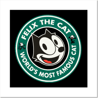 Retro felix the cat most famous Posters and Art